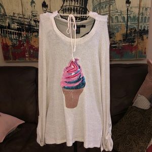 MISS CHIEVOUS Ice Cream LongSleeve NWOT